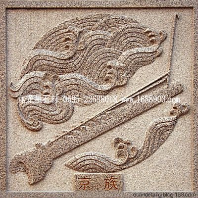 少數(shù)民族標志浮雕 - 石雕佛像 - 石雕佛像