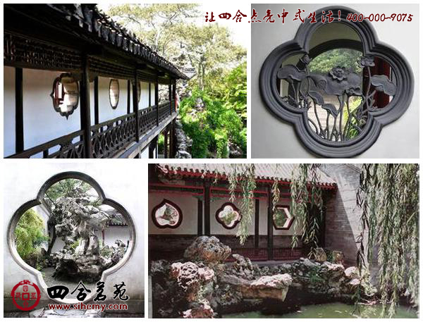 總結現在常見的中式園林洞窗尺寸規格都有哪些